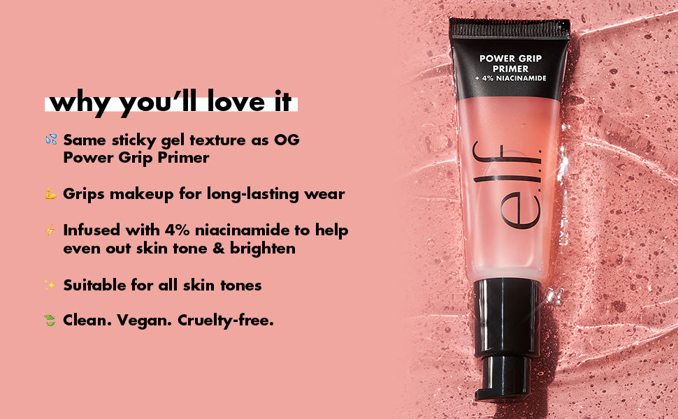 Elf - Power Grip Primer Niacinamide - Mini Size