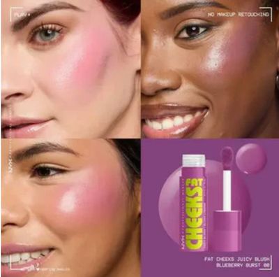 NYX Fat Cheeks Dewy Liquid Blush