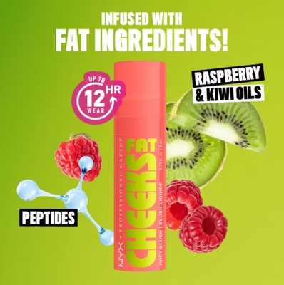 NYX Fat Cheeks Dewy Liquid Blush