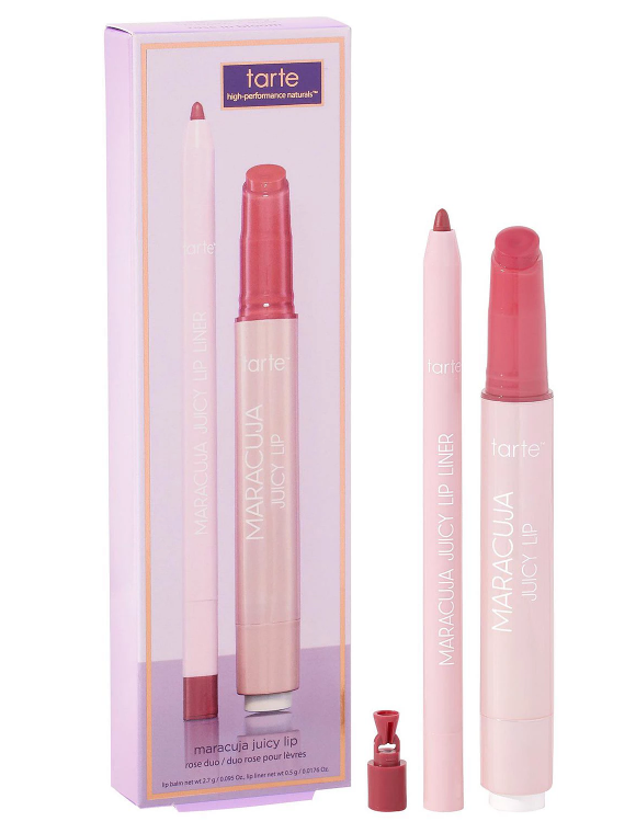 Tarte - maracuja juicy lip hydrating balm rose duo