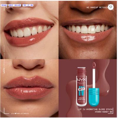 NYX - Lip I.V. Hydrating Gloss Stain