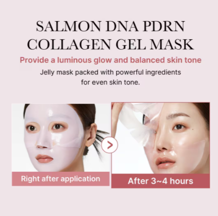 Medicube Salmon DNA PDRN pink collagen jelly gel mask