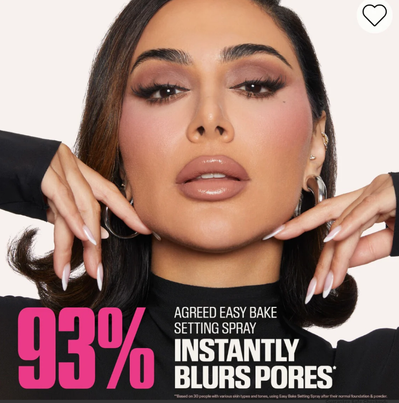 Huda beauty Easy Bake Setting Spray