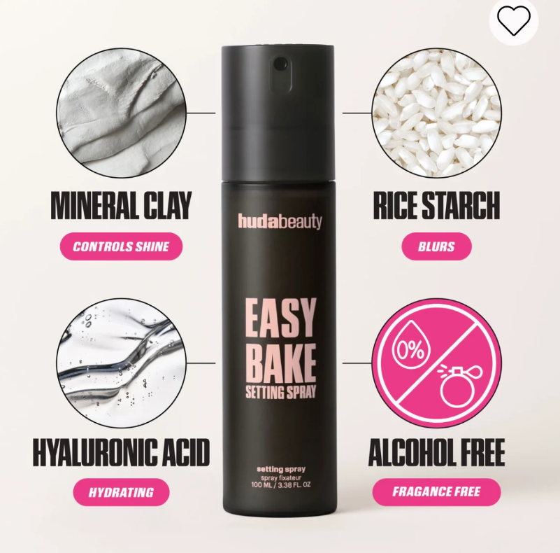 Huda beauty Easy Bake Setting Spray